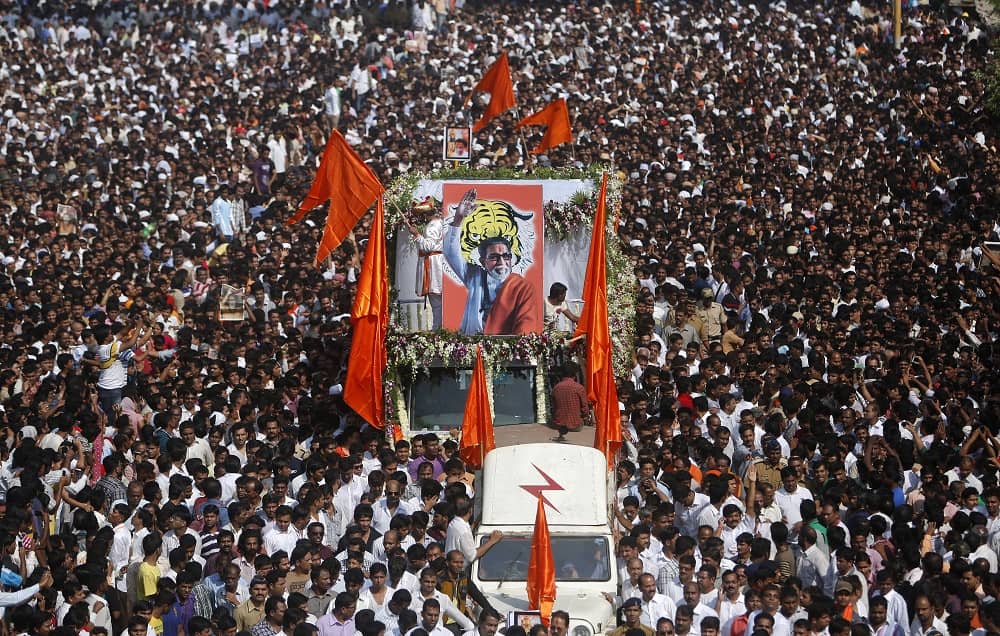 Balasaheb Keshav Thackeray dies at 86