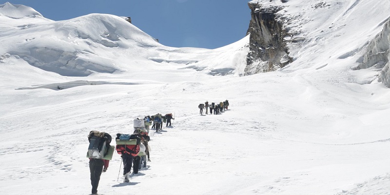 Dangerous trek in India - Auden's Col Trek