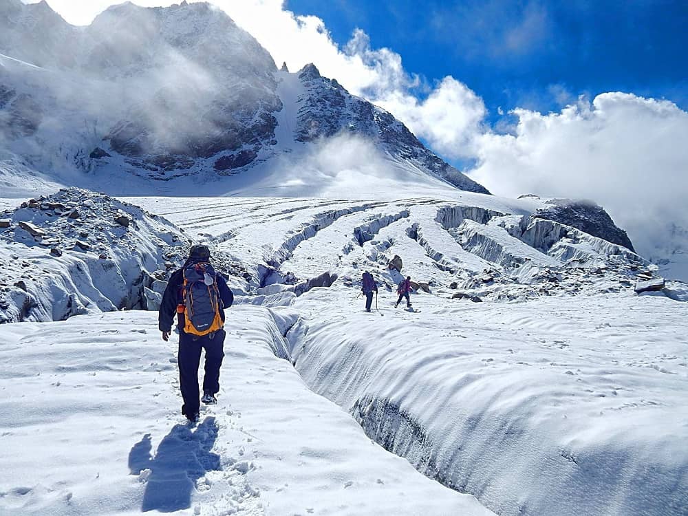 Khatling Glacier Trek View