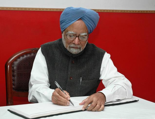 Manmohan Singh In Office