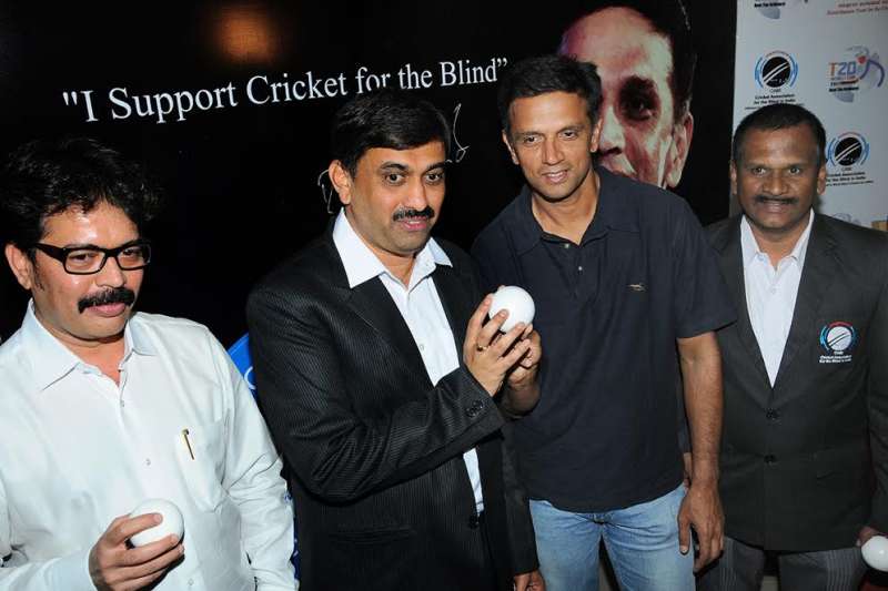 Rahul Dravid visually challenged cricketers