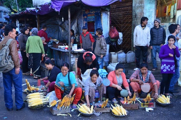 Street Food in Darjeeling
