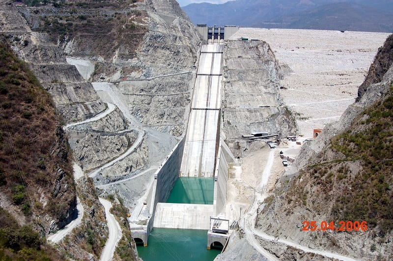 Tehri Dam Height