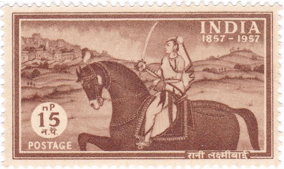 rani lakshmi bai postal stamps