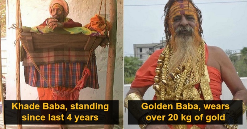 Unique Babas at Kunbh