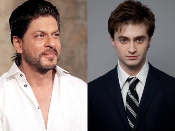 Daniel Radcliffe and Shah Rukh Khan