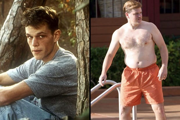 Hollywood actor body transformation- Matt Damon