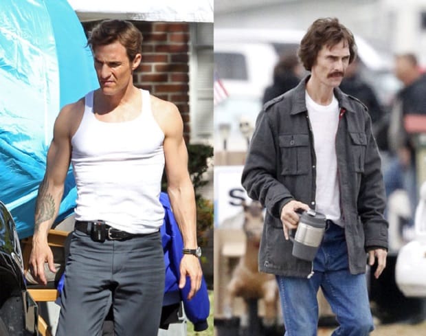 Hollywood celebrities transformation_Matthew McConaughey