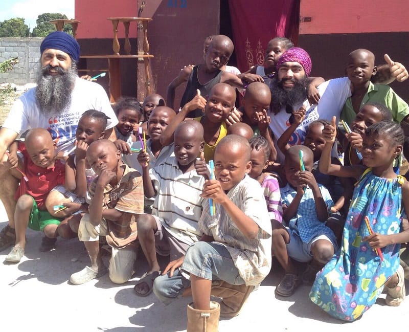 Khalsa Aid in Haiti Earthquake