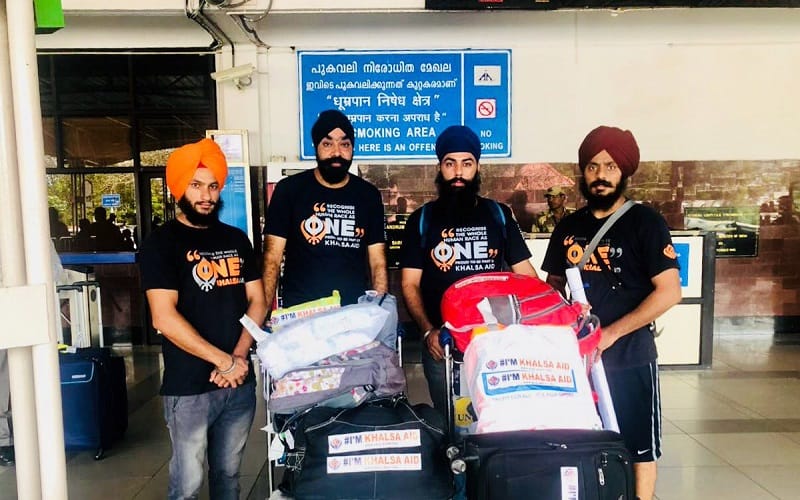 Khalsa Aid in Kerala Floods