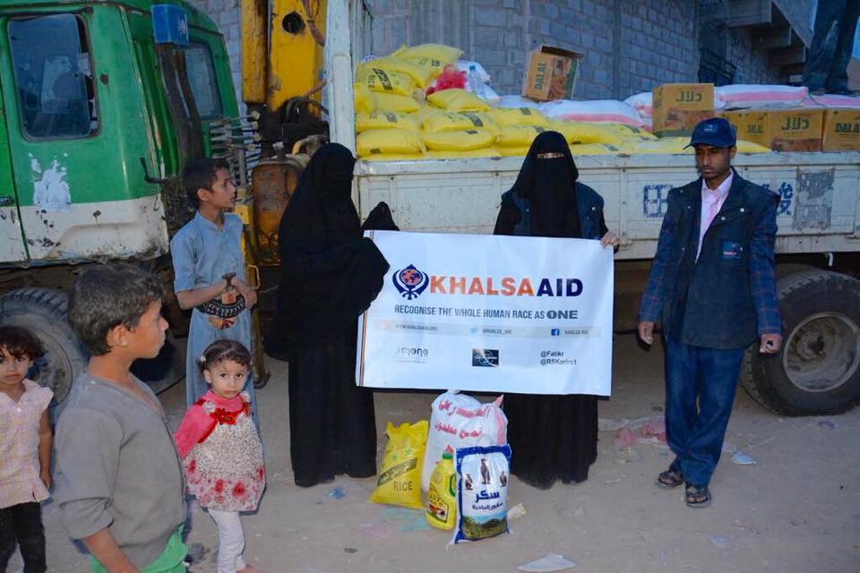 Khalsa Aid in Yemen Civil War