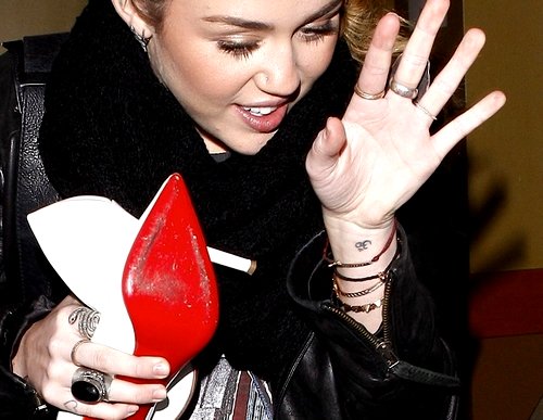 Miley Cyrus om tattoo