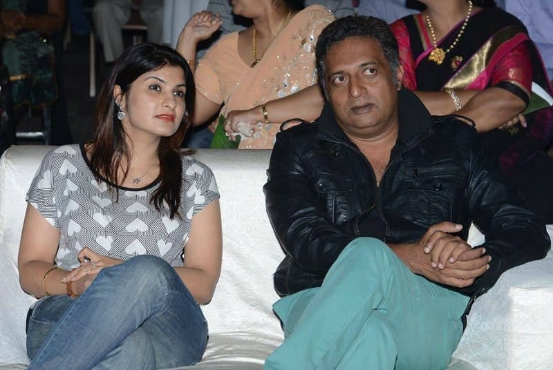 Prakash Raj with wife Pony Verma