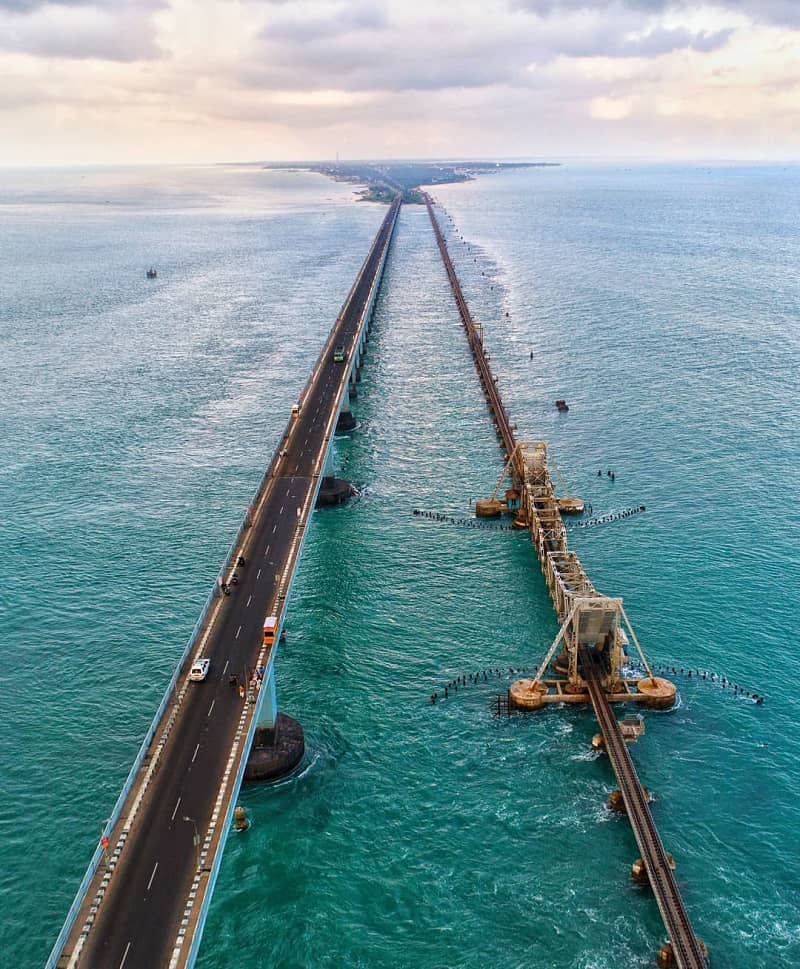 Ride the Pambam Bridge