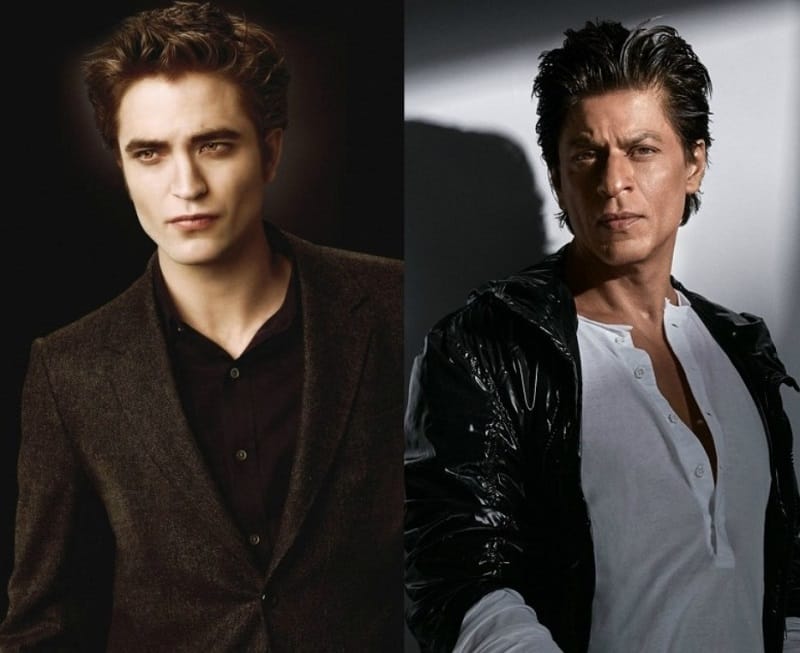 Robert Pattinson and Shah Rukh Khan