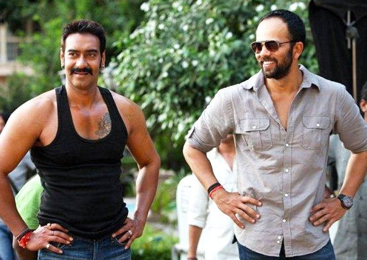 Rohit Shetty and Ajay Devgan