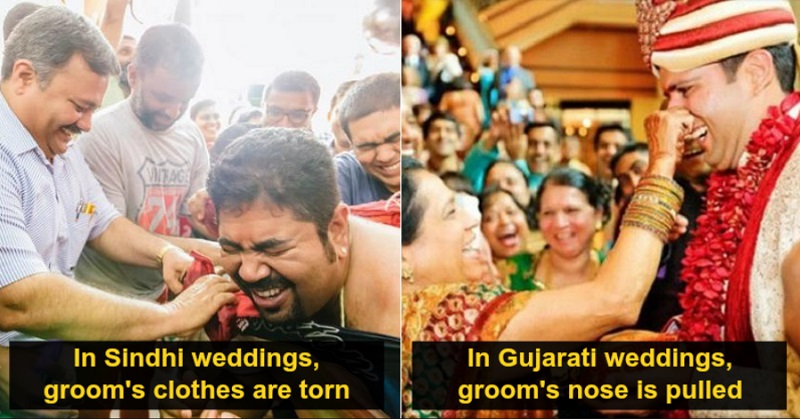 Strange wedding traditions