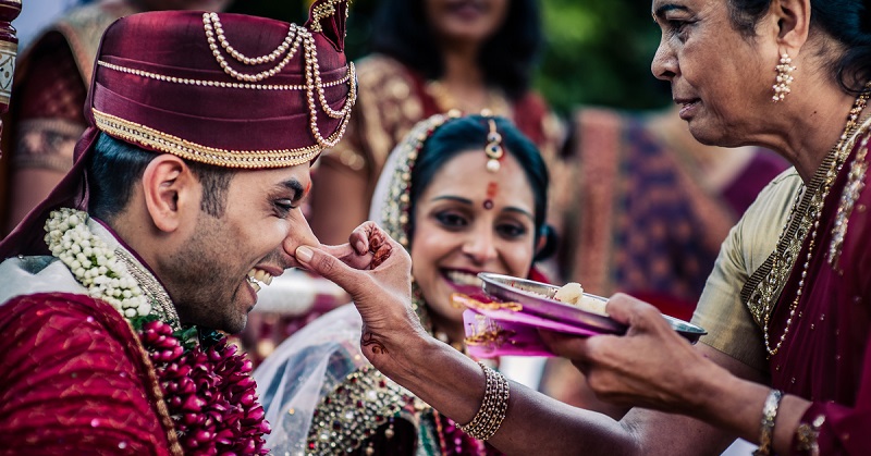 Unusual wedding tradition india