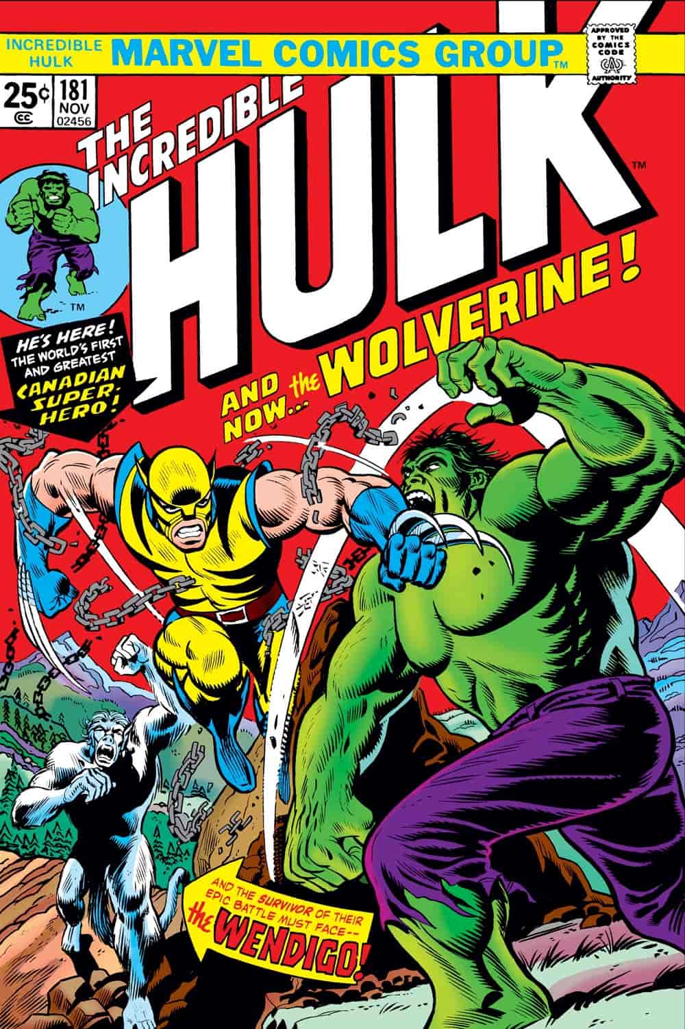 Wolverine was first introduced in Hulk comics