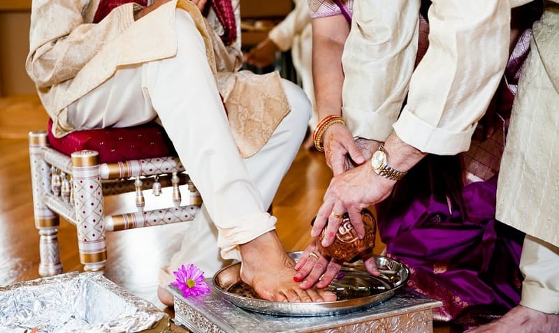 gujrati wedding Madhuparka ceremony