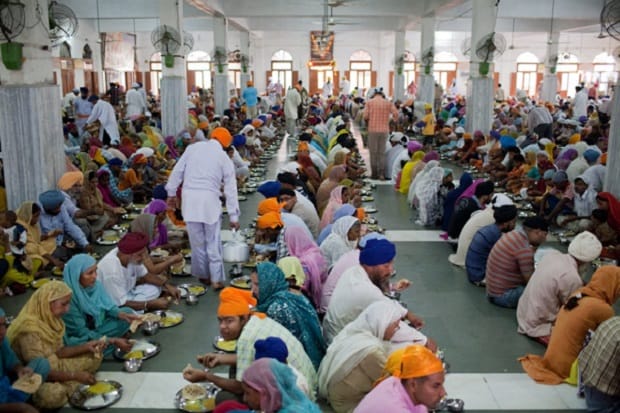 langar at gurdwara