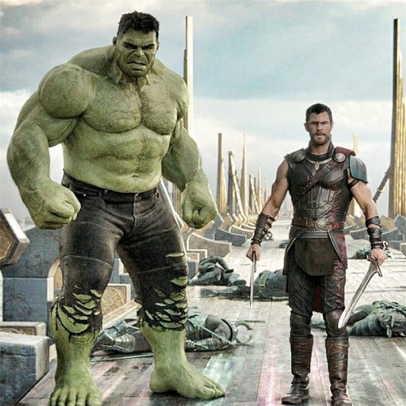 strongest superheros in Marvel- hulk and Thor