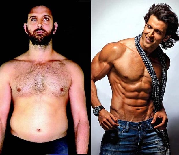 transformation of celebrities_Hrithik Roshan