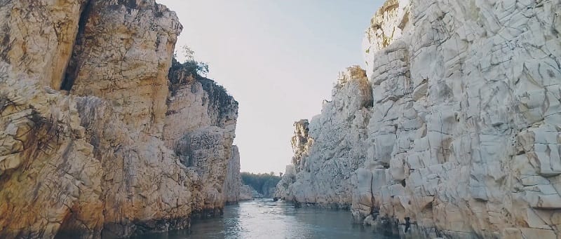 Bhedaghat Marble Rocks Madhya Pradesh