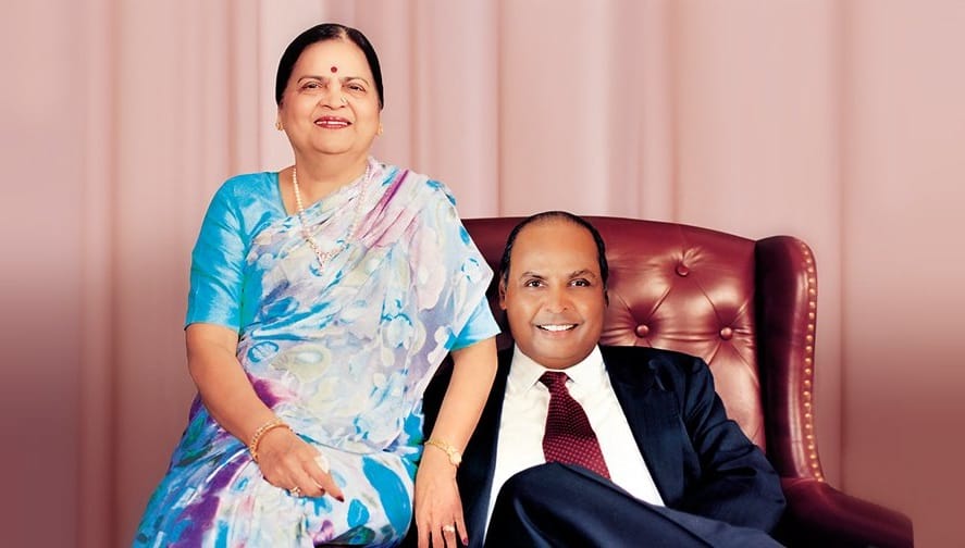 Dhirubhai Ambani and Kokilaben Ambani