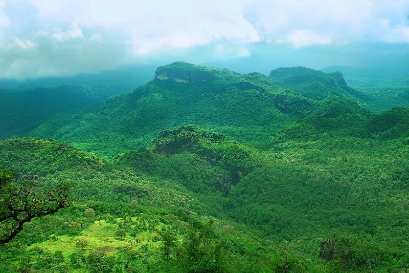 Hills of Pachmarhi Madhya Pradesh
