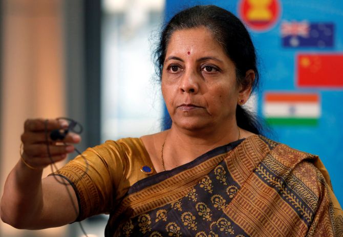 Nirmala Sitharaman worked as sales girl