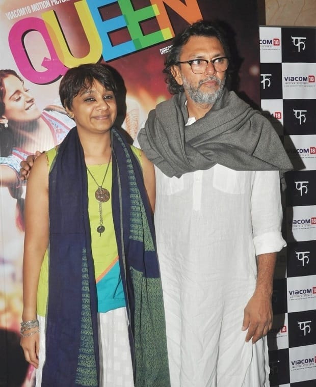 Rakeysh Omprakash Mehra with wife Bharti