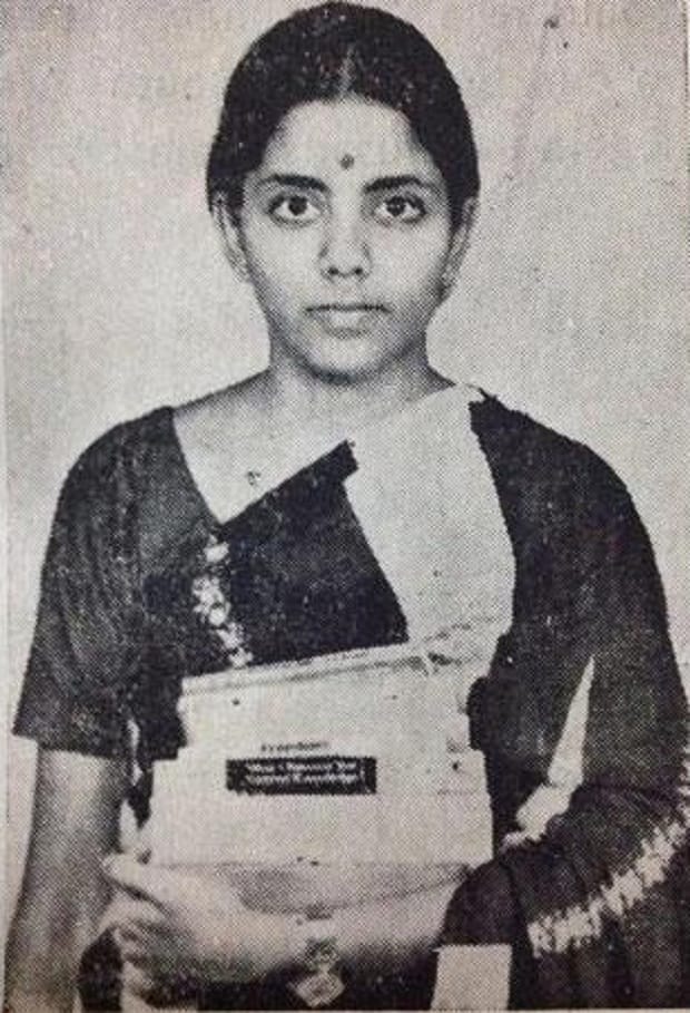 Young Nirmala Sitharaman