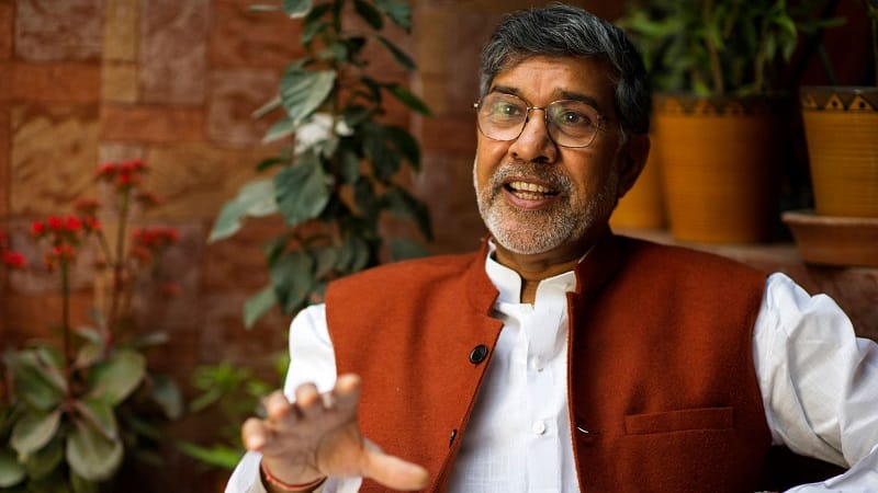 famous people from madhya pradesh - Kailash Satyarthi