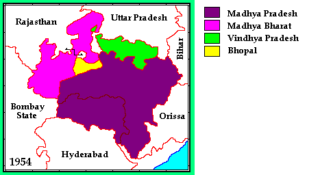 new Madhya Pradesh 1956