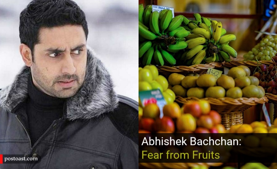 Abhishek Bachchan has phobias of Fruits
