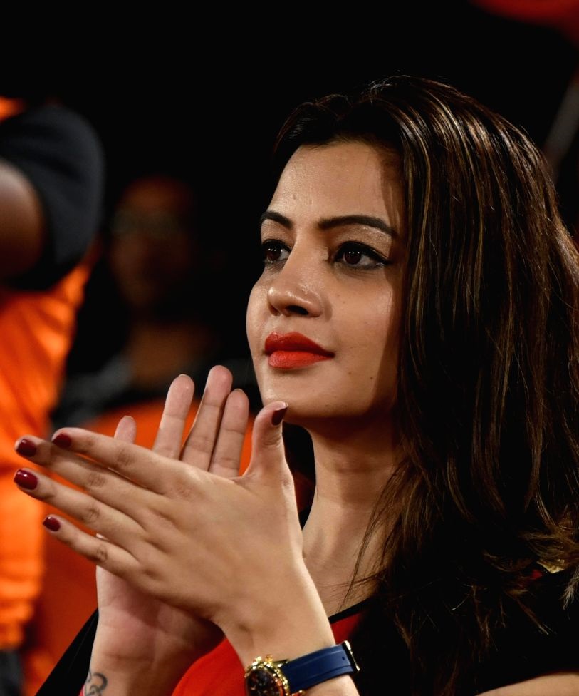 Actress Diksha Panth during an IPL