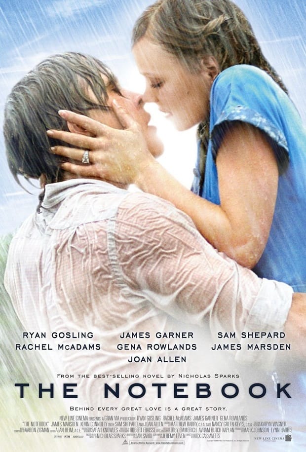Best Nicholas Sparks Movies - The Notebook
