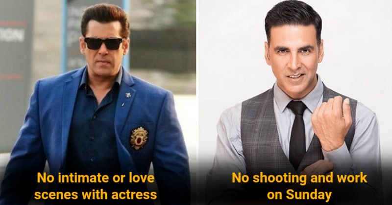 Bollywood Actors And Their Weird Demands