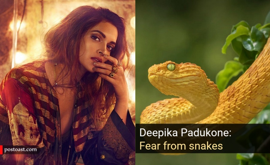 Deepika Padukone has Fear of Snakes