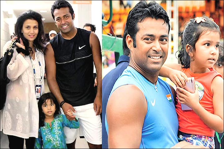 Leander Paes and Rhea Pillai