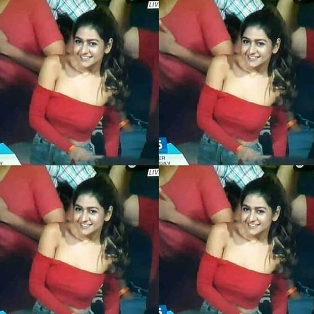 Girl in RCB match