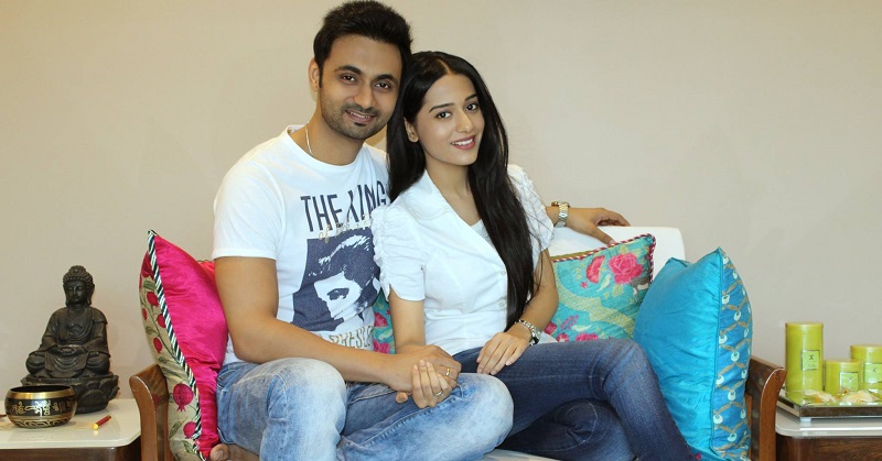 RJ anmol and Amrita Rao