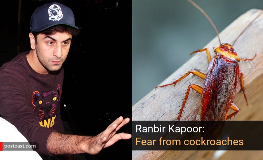 Ranbir Kapoor has Fear of Cockroaches