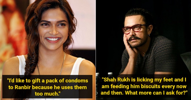 Sensational Statements By Bollywood Celebrities