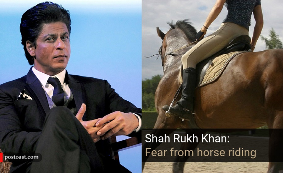 Shah Rukh Khan Fear of Horse Riding