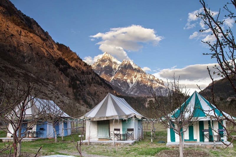 Camping in Solang Valley