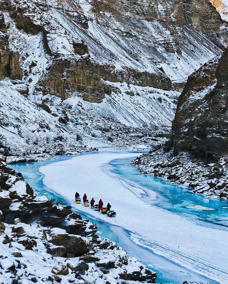 Frozen River Chadar Trek: A worth winter trek 
