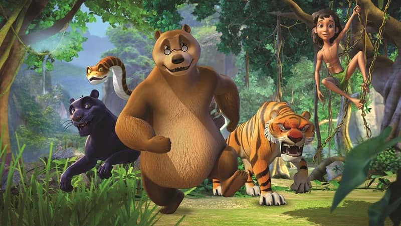 Famous 90s Cartoons - Jungle Book