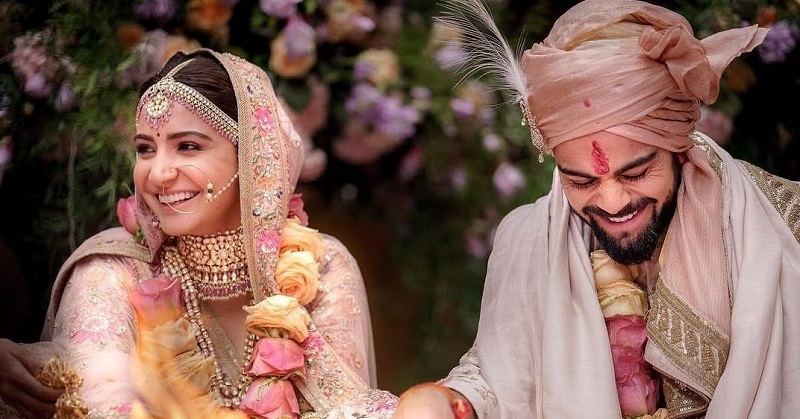 Famous Celebrities Marriages - Virat Anushka